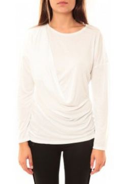 T-shirt Coquelicot T-shirt CQTW14303 Blanc(127874187)