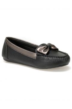 Miss F Siyah Kadın Loafer Ayakkabı(124522296)