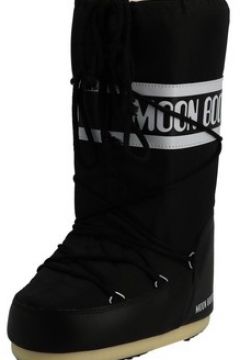 Bottes neige Tecnica Nylon noir moon boot(127855177)